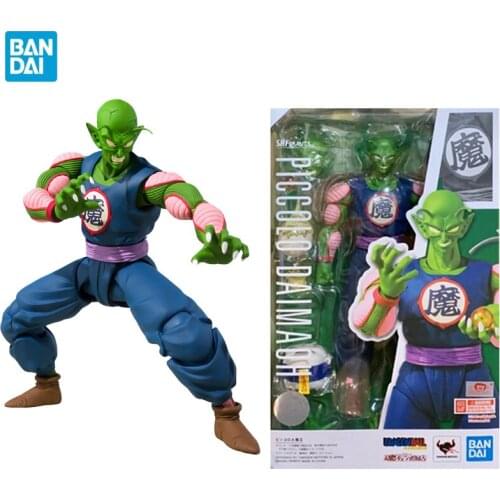 Original BANDAI Anime Figure SHF Dragon Ball Z Figure Piccolo Super Anime Action Figures Model Figurine Toys for Children PVC