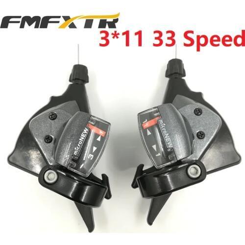 FMFXTR Bicycle Derailleur 3*11 33 Speed Shift Lever Front Rear Shifter 22.2mm MTB Mountain Bike Accessories Microshift