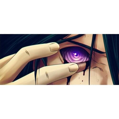 Personality Ninja Uchiha Madara Rinnegan Car Stickers Vinyl Scratch-proof Windshield Trunk Decal Decoration Apply To Car Window