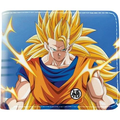 Japanese Anime Cartoon Wallet Short Purse With Coin Pocket Card Holder