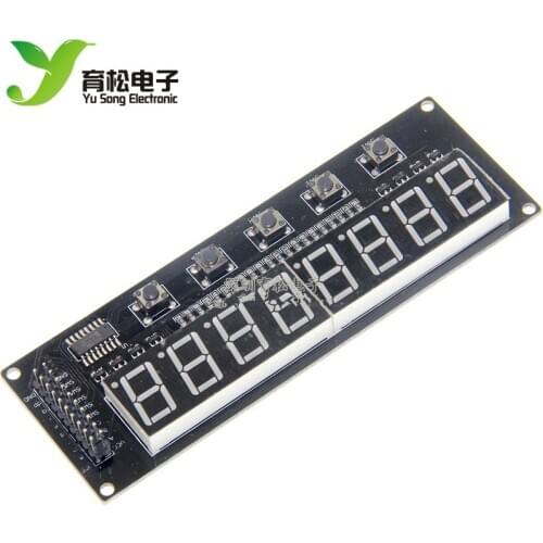 Microcontroller development board 8-bit digital tube expansion board supports AVR/51/PIC digital tube