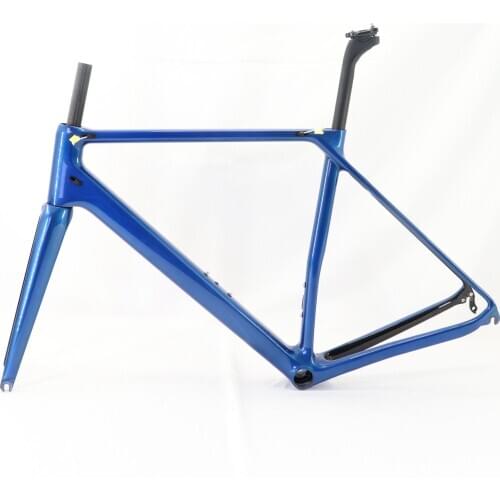 2021 New Carbon Bike Frame Kit Carbon Fiber Bicycle Frame V Brake