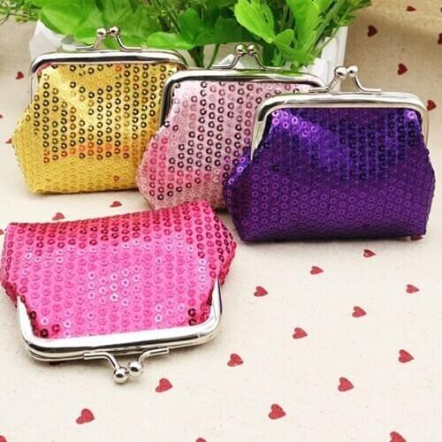 New Bags For Women Female Sequin Mini Purse Wallets New Fashion Women Coins Purse Luxury Change Purse Bolsa de Moedas Feminina