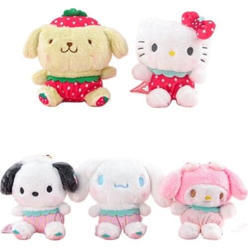 15cm-25cm Original sanrio plush Japanese anime characters My Melody TOMY Pom Pom Purin Plush toys pvc action figure collection m