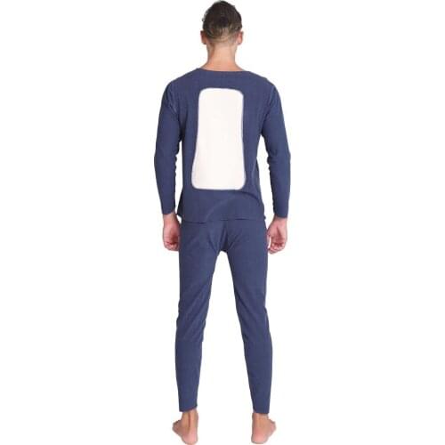 High Quality Men Pajamas Pyjamas Suit Winter Keep Warm Sleepwear Nightwear Oversize 3XL-8XL Homewear O-Neck Thick Sleep Set