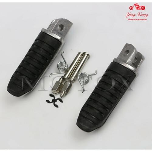 Fit For SUZUKI BANDIT GSF1200 1996 - 2005 GSF600 1996 - 2000 Motorcycle Front Footrest Pedals Foot Pegs GSF 1200 GSF 600 1997