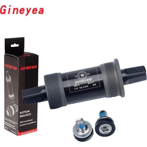 Gineyea Five-way Tube 68mm Square Hole bike Axle Mountainous Bicycle Peilin Bearing Sealed Integrated Axle pillow