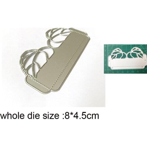 Craft dies metal cutting dies cut die mold Leaf Border Decoration Scrapbook paper craft knife mould blade punch stencils dies