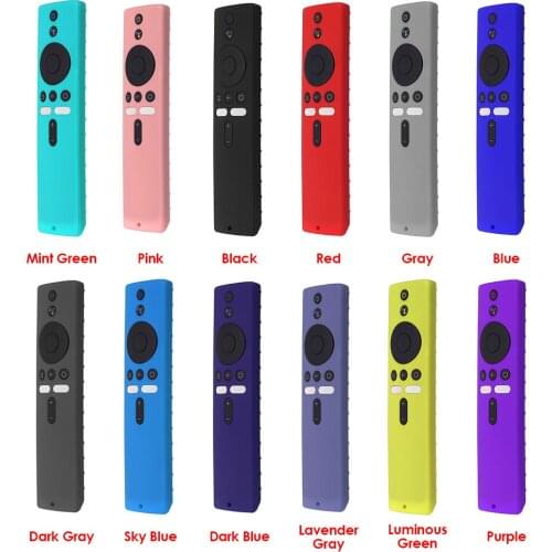 Silicone Remote Control Case for Xiaomi Mi Box S/4K/TV Stick Cover Anti-Slip Shockproof Protective Cover