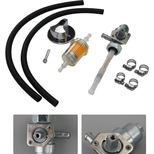 Topteng Fuel Valve Petcock & Knob for Honda FourTrax 250 TRX250X Sportrax 300 TRX300EX Motorcycle Accessories