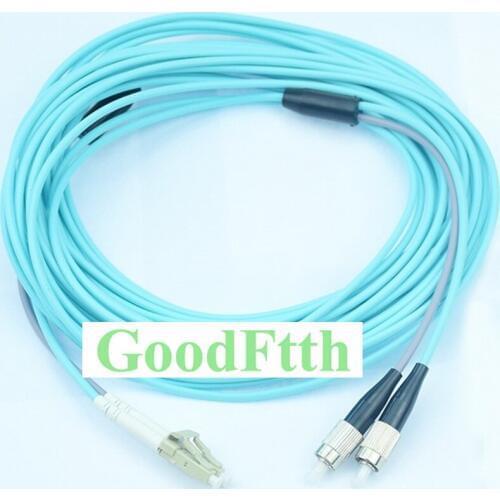 Armoured armored Patch Cords FC-LC LC-FC OM3 Duplex GoodFtth 1-15m