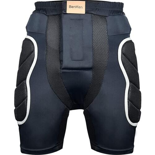 Benken Ski Protection Padded Shorts Are Suitable For Skis, 3D EVA Filled Impact Protection Equipment, Skateboarding And Skiing