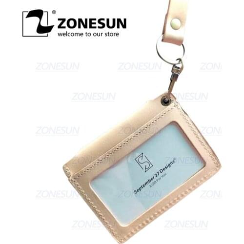 ZONESUN Credit Card Holder Coin Purse Customized Leather Cutting Die Handicraft Tool Punch Cutter Mold Diy Paper Wallet Cut Die