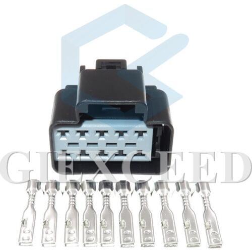 2 Sets 10 Pin 15326931 Auto Connector Automotive Audio Plug Wiring Harness Cable Socket