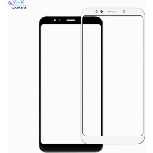 50pcs/lot Touch screen For Xiaomi Redmi 5 Front Outer Glass Top Lens Touch Screen Panel (No Digitizer) Replacement Parts
