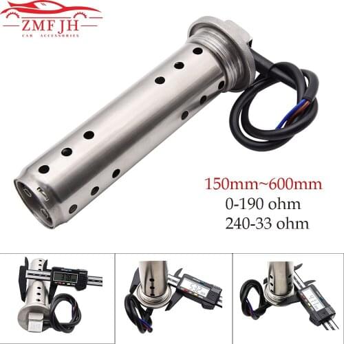 New Sewage Level Gauge Sensor 150-600mm Holding Tank Sewage Level Sender Sensor Fit For Marine Boat Car RV 0-190 ohm 240-33ohm