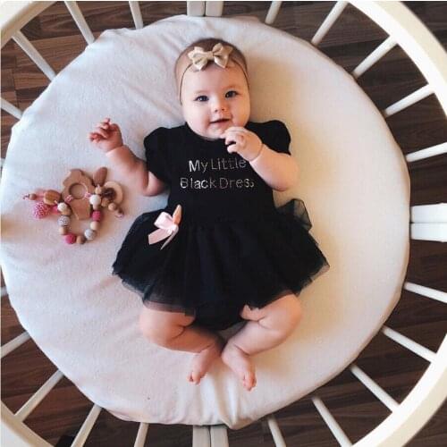 Fashion Sweet Girl Dress Cotton Newborn Baby Girls Kids Toddler Outfits Summer Tutu Lace Dress Sundress 0-24M