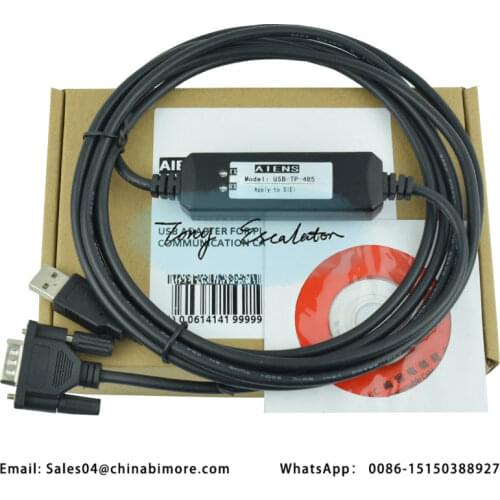 Elevator SIEI inverter converter cable connect USB 9pin 3 meters use for WIN7/XP/VISTA/WIN8/WIN10