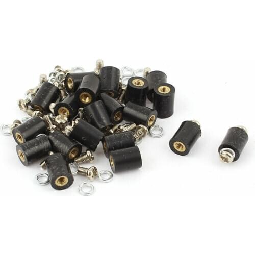 M3 Brass Insert Female Thread 8x10mm Insulated Standoffs for Motherboards