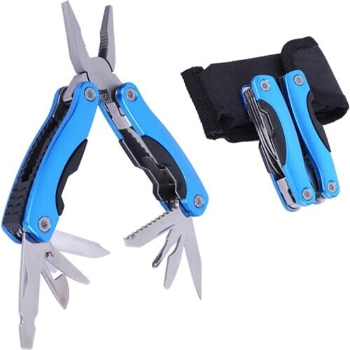 Mini Folding Pliers Cable Wire Cutter Multifunctional Pliers Set Colourful Multitool Knife Jaw Pliers Outdoor Hand Tools Kit