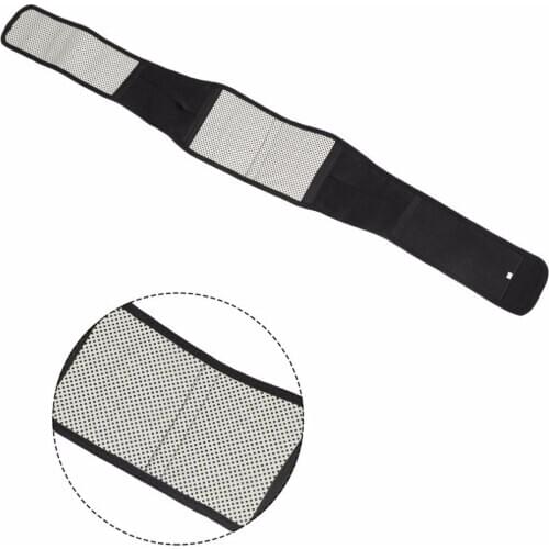 New Adjustable Infrared Magnetic Back Brace Posture Belt Lumbar Support Lower Pain Massager Self-heating Therapy Waist Belt new