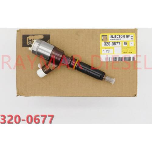 Genuine CAT C6.6 Diesel fuel injector 320-0677, 3069377, 2923778, 2645A746, 2645A738, 2645A737, 10R-7671