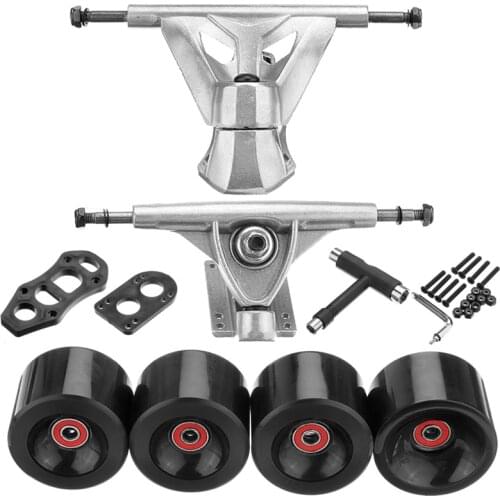 DIY CX7 Land Surfboard Bracket Skateboard Big Fishboard Bridge Skateboard Bearings Steering Axle Skate Board Accessories