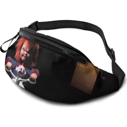 Chucky Waist Bag Polyester Print Waist Pack Teenagers Sports Bag