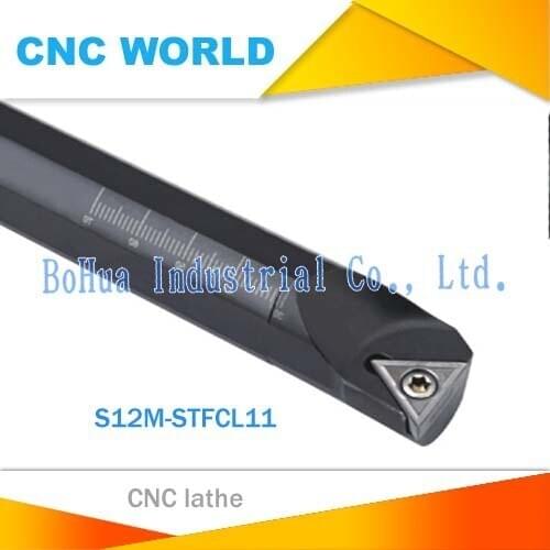 S12M-STFCL11 Metal Lathe Tools Internal Lathe Machine Turning Tools Set CNC Turning Tools Boring Bar Type STFCR/L