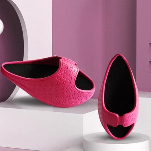 Slimming shoes slippers female home yoga shaking shoes lacing buttocks slimming beautiful legs thick bottom correction