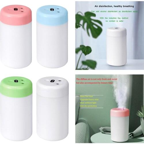 Humidifiers for Bedroom 300ml Home Car USB Fogger Mist Maker Portable Home Car Aroma Essential Oil Diffuser