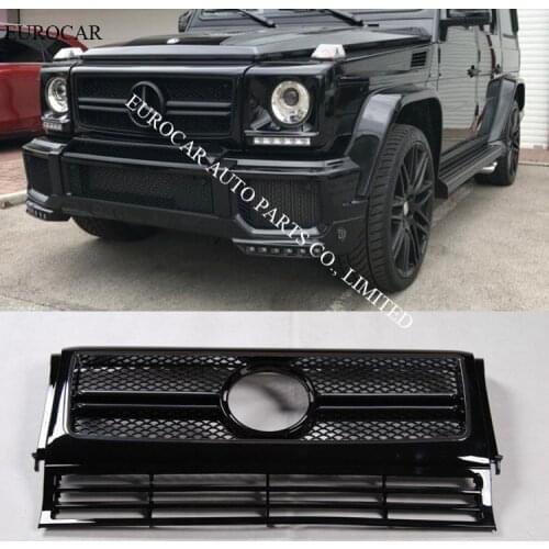 W463 front grill g63 g65 for G500 G55 G63 G65 ABS G calss grille material for all of G wagons black &white color 2010~2017 year