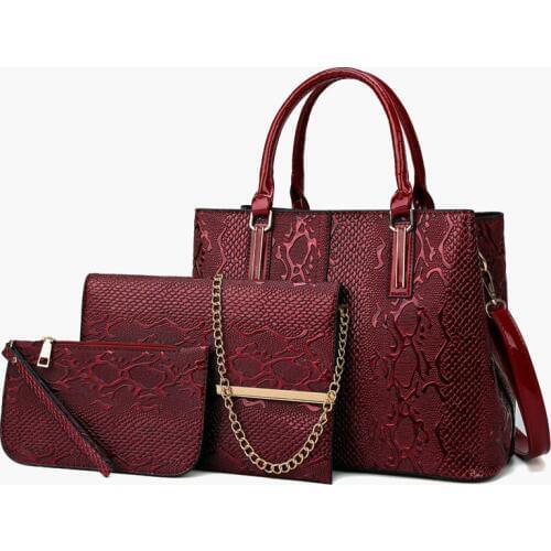 Women Bag Fashion Brand Designer wallet Luxury Patent Leather Handbags Vintage Female Shoulder Bags for women 2019 Handbag Bolsa