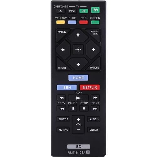 1pc Replacement Remote Control RMT-B126A High Quality Remote Suitable For Sony Blu Ray BDP-S1200 BDP-S3200/S5200