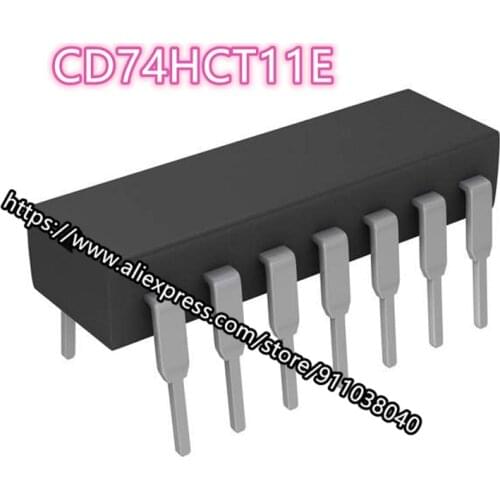 10-100PCS CD74HCT11E〖 IC GATE AND 3CH 3-INP 14DIP〗HOT SALE great quality