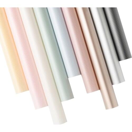 20PC Line Pearly Bouquet Wrapping Paper Jelly Film Transparent Flower Wrapping Paper Macaron Floral Wrap paper Supplies DIY Deco
