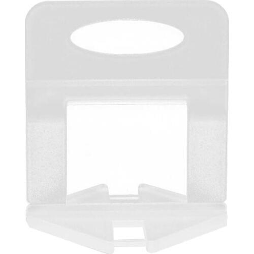 500 x Plastic Tile Leveling Equalizer Spacer Clips Wall Flooring Tiling Tool Set 1.5mm