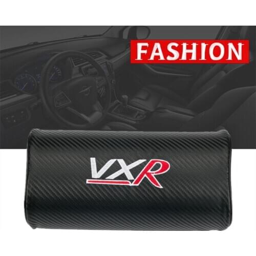 Car neck pillows both side pu leather single headrest case for Vauxhall CORSA ASTRA VECTRA ZAFIRA VXR Car Styling