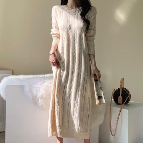 CBAFU Fashionable Knitted Dresses