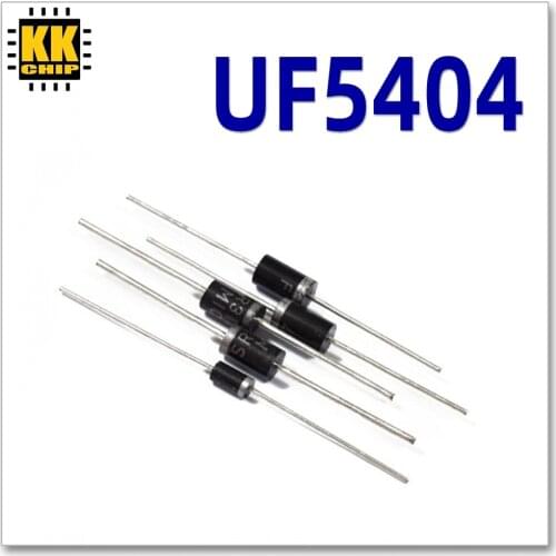 20pcs/lot UF5404 DO-27 3A/400V SRD super fast recovery diode
