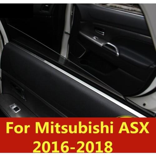 For Mitsubishi ASX 2016-2018 High-quality car styling Modification dedicated inner glass trim Interior Strip Auto Accessories