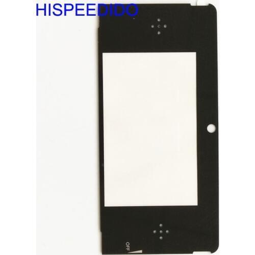HISPEEDIDO 10pcs/lot New Replacement Plastic Top Front LCD Screen Frame Lens Cover For Nintendo 3DS
