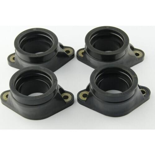 Motorcycle Carburetor Adapter Inlet Intake Pipe Rubber Mat for Suzuki GSX750F GSX750 Katana GR78A 13101-17C01 13102-17C01