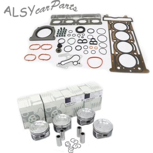 20MM Pistons & Rings Engine Cylinder Head Gasket Seals For Mercedes-Benz E250 E300 GLC200 GLK250 SLK300 V250 C350e GLS260 C250