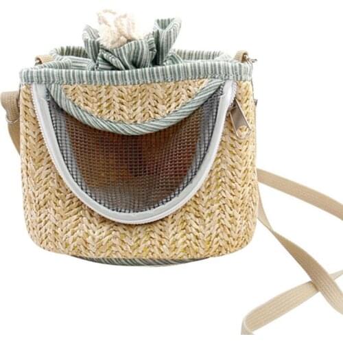 Portable Pet Hamster Carrier Bag Creative Small Animal Hedgehog Dutch Rats Travel Carrier Bag Fashion Pet Outgoing Bags Supplies