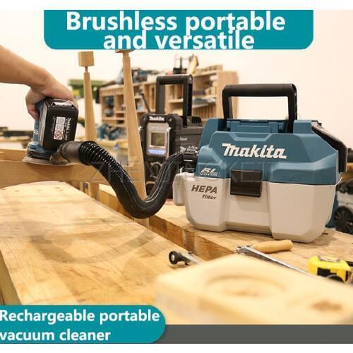 220V Charging Mode Portable Vacuum Cleaner Industry Vacuum Tools Home Use Shoulder Strap Brushless Environmental Protection