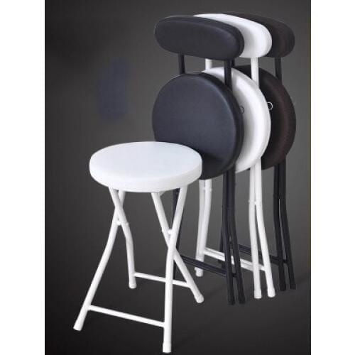 Folding Chair Portable Folding Stool Home Stool Dining Chair Simple Computer Chair Office Chair