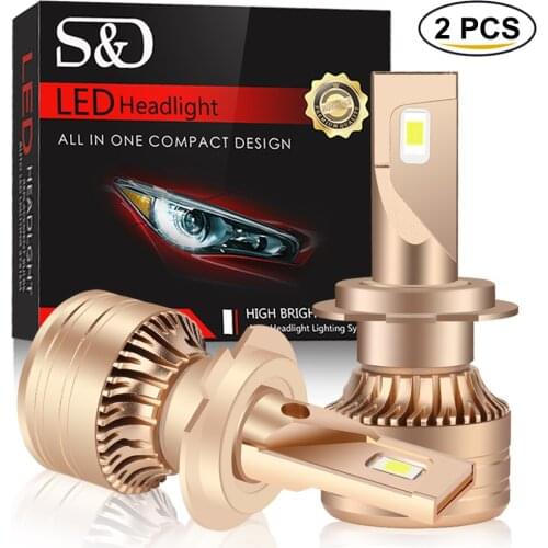 H7 LED Bulb H4 LED Canbus 20000LM Car Headlight H1 H3 H8 H11 HB4 9006 HB3 9005 9012 HIR2 CSP Auto Fog Lamp High Power Turbo 12V