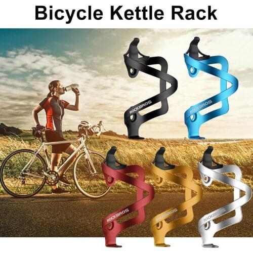 Cycling Aluminium Alloy Adjustable Water Bottle Cage Mountain Bike Bicycle Bottle Holder Bisiklet Aksesuar Rack Mount
