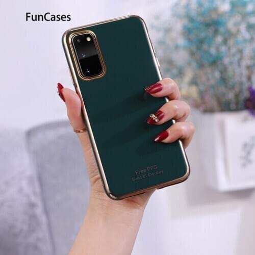 Bright Bumper Cases For telefon Samsung S20 Carcaso Soft Silicone Shell sFor Coverage Samsung Galaxy cellular S20 galaxie coque